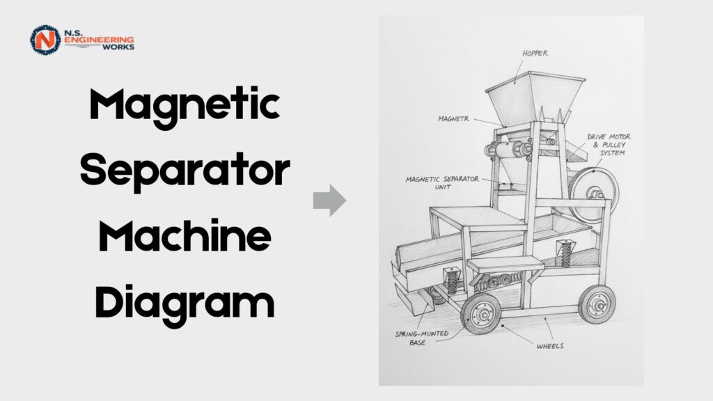 Magnetic Separator Machine Diagram