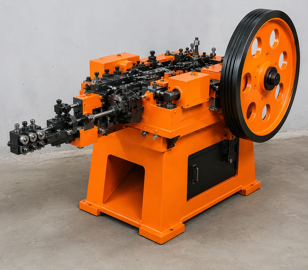 Automatic High-Speed Nail Making Machine - N.S. Engineering Works