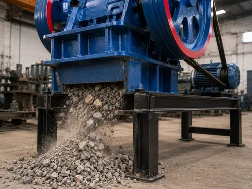 Small Jaw Crusher Machine Continuous Primary Crushing and 13mm Output Discharge