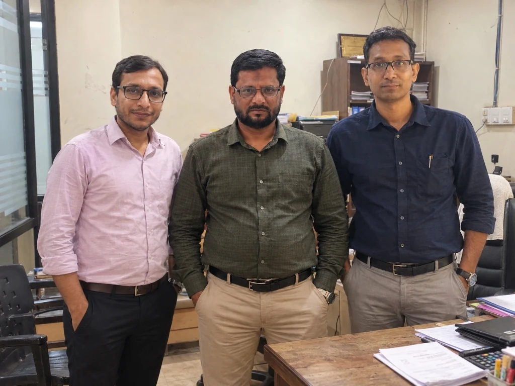 N.S. Engineering Works Founder Manshad Ansari in Executive Meeting with Industrial Clients
