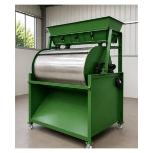 Single Permanent Magnetic Drum Separator Machine - N.S. Engineering Works
