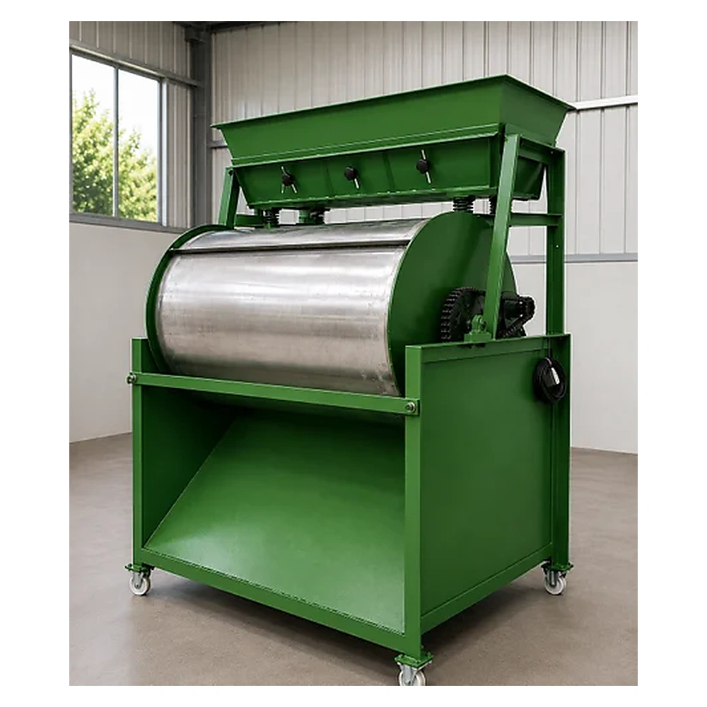 Single Magnetic Drum Separator Machine - N.S. Engineering Works